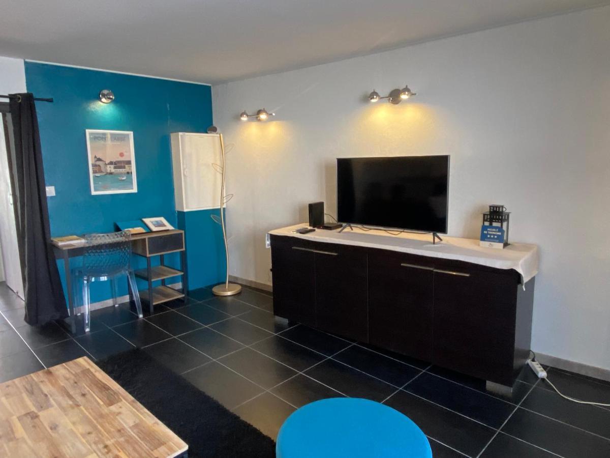 Appartement En Entree De Ville Avec Balneo Pont-lʼAbbé Exteriör bild